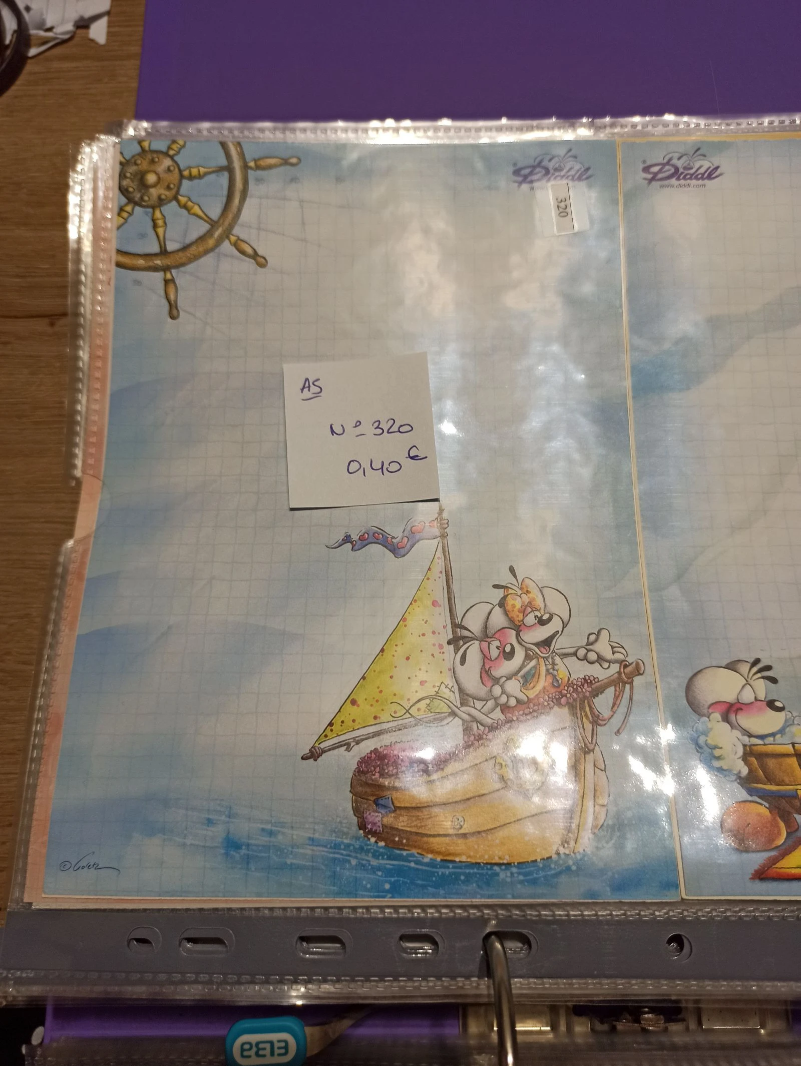 Feuille Diddl A5 320 0,40e